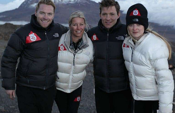 BT Red Nose Climb on Kilimanjaro