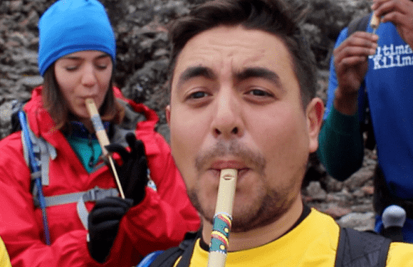 Singer/Actor Blogs about his Climb