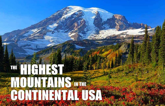The 15 Highest Mountains in the Continental USA (Not Alaska)