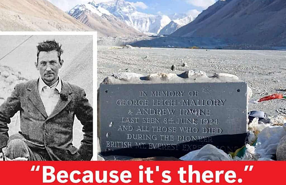 George Mallory’s Body Found on Mount Everest (How Did He Die?)