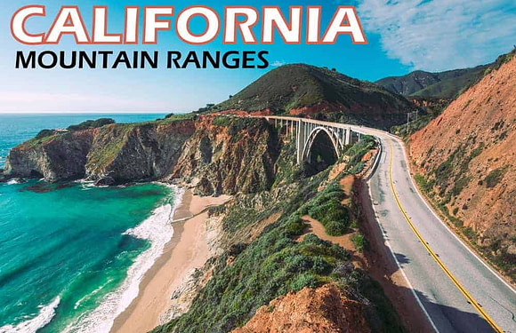 Mountain Ranges of California