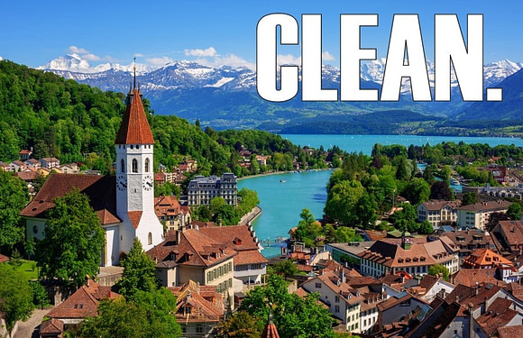The 10 Cleanest Countries in the World (2025)
