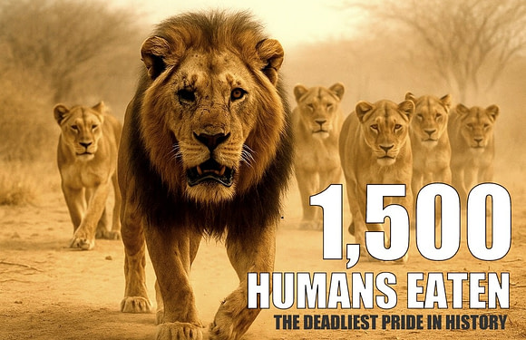 The Deadliest Lions That Killed 1,500 People (Njombe Man-Eaters)