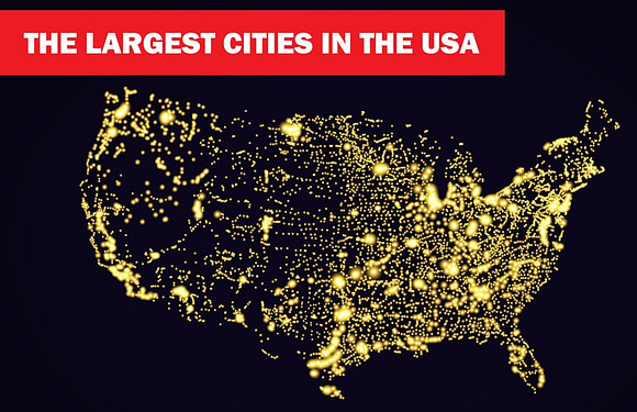 The 15 Largest Cities in the United States by Population